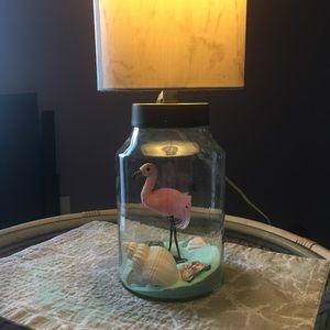 Flamingo lamp